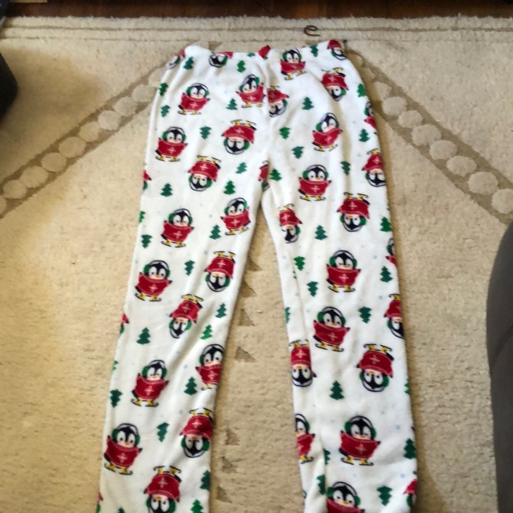 Christmas penguin pajamas